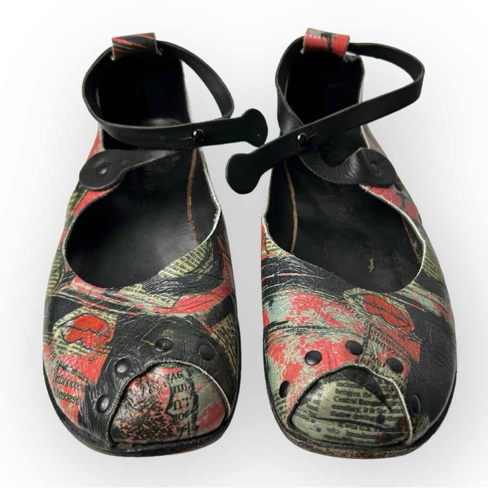 Colorful Mary Jane Flats - Picture 5 of 12